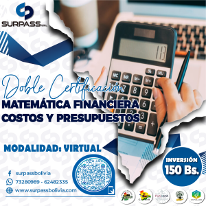 15. MATEMÁTICA FINANCIERA  COSTOS Y PRESUPUESTOS