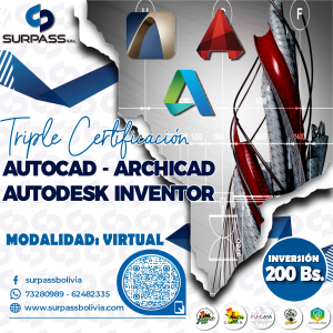 16. AUTOCAD - ARCHICAD - AUTODESK INVENTOR